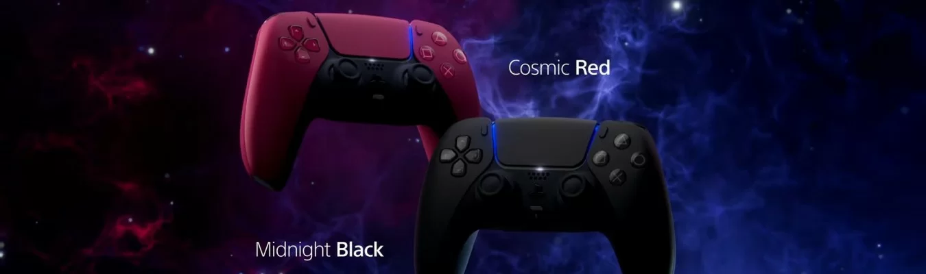 Sony anuncia novas cores do PS5 DualSense