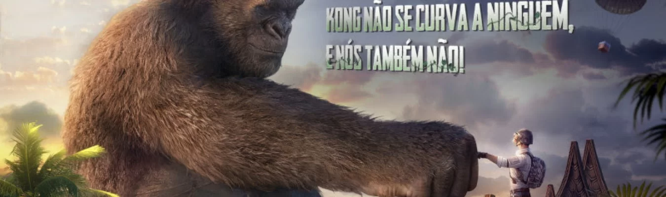 King Kong e Mechagodzilla invadem o PUBG MOBILE