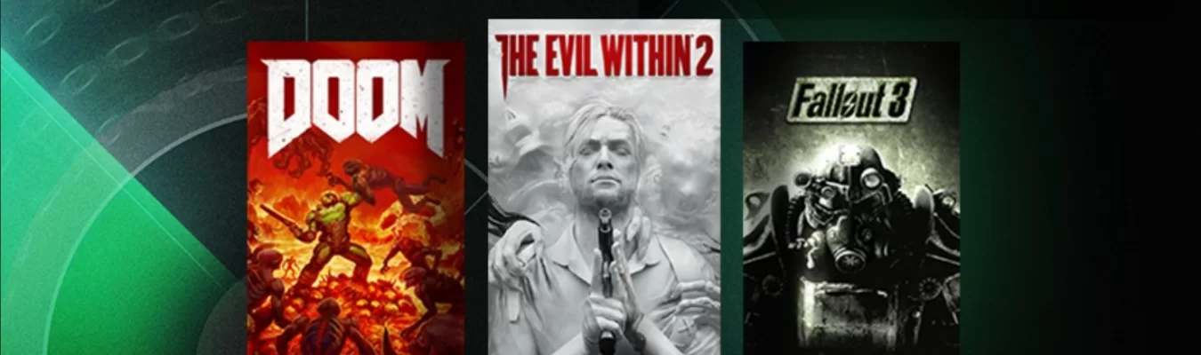 Vazamento revela que Fallout 3, The Evil Within II e Doom estão chegando ao Game Pass