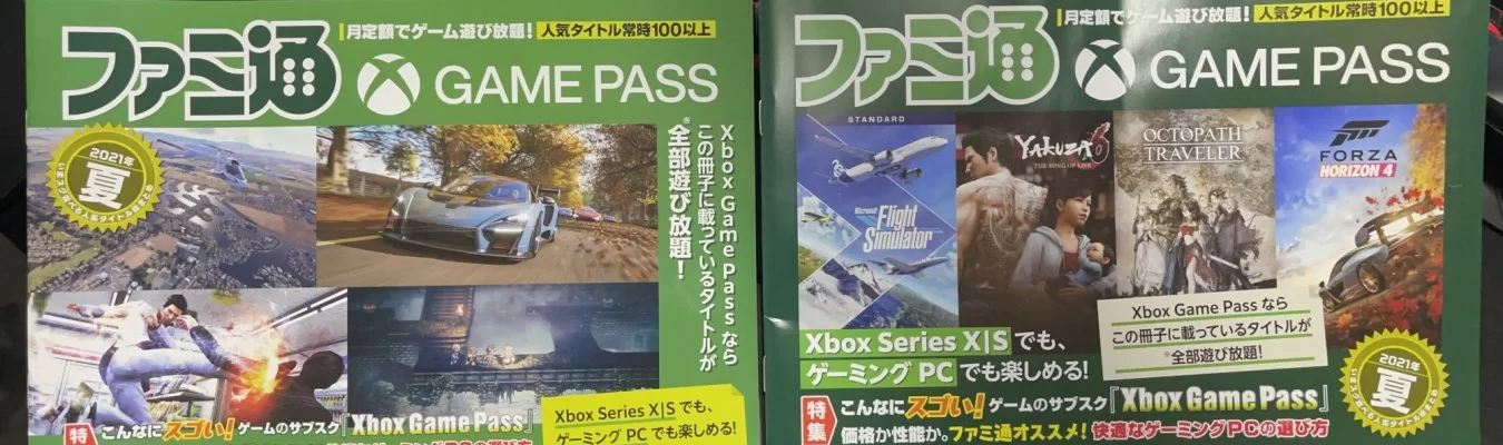 Famitsu cria uma edição especial baseada no Game Pass
