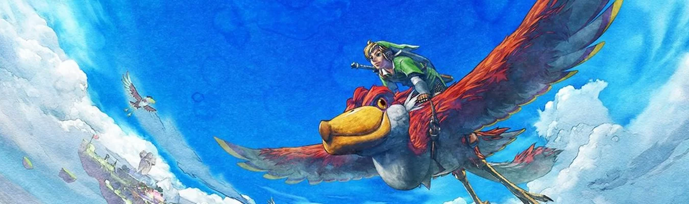 Nintendo compartilha novo trailer para The Legend of Zelda: Skyward Sword HD intitulado de A Hero Rises