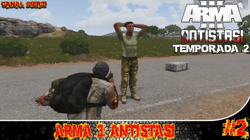 Arma 3: Antistasi (Altis) T2 #2 - TOMANDO O OUTPOST (feat.   @Dam BulletGames   e ChuckNoris)