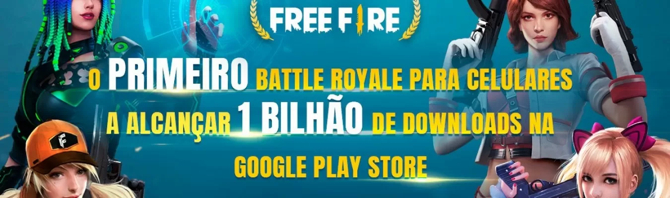 Free Fire atinge 1 bilhão de downloads na Google Play Store
