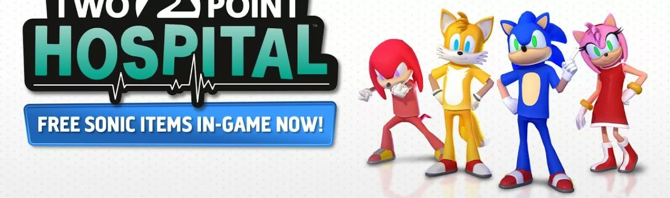 Sega anuncia uma DLC gratuita do Sonic para Two Point Hospital