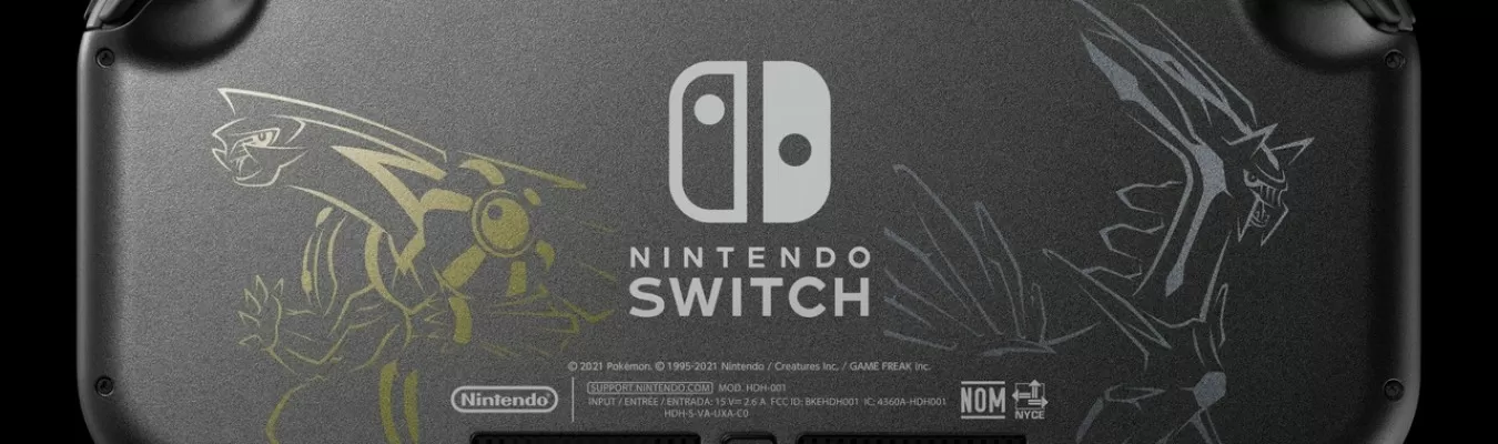 Nintendo Switch Lite Dialga & Palkia Edition é anunciado