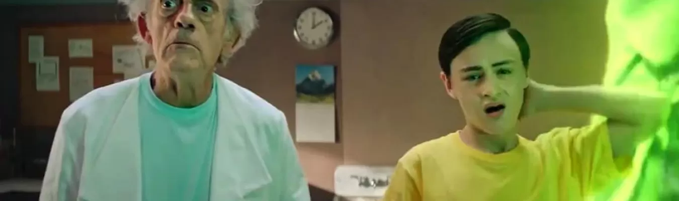 Christopher Lloyd se torna Rick em live-action de Rick e Morty