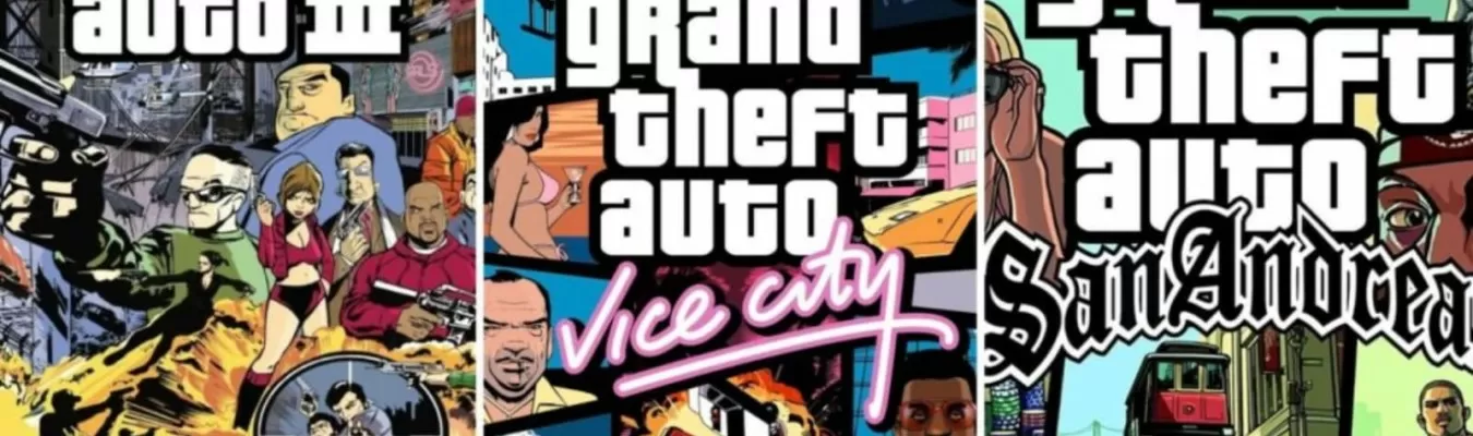 Grand Theft Auto: The Trilogy - The Definitive Edition chega em Novembro, afirma Kotaku