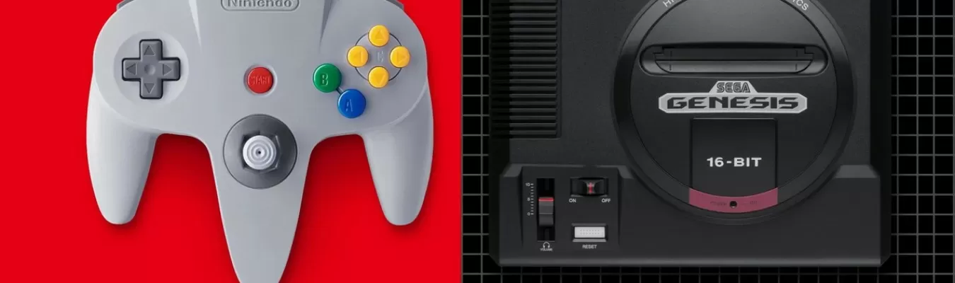 Nintendo 64 e Sega Genesis/Megadrive serão adicionados ao Nintendo Switch Online