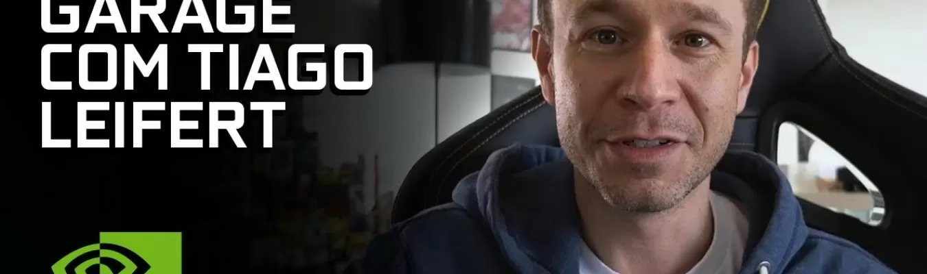 Tiago Leifert fala sobre sua vida gamer em novo episódio do GeForce Garage
