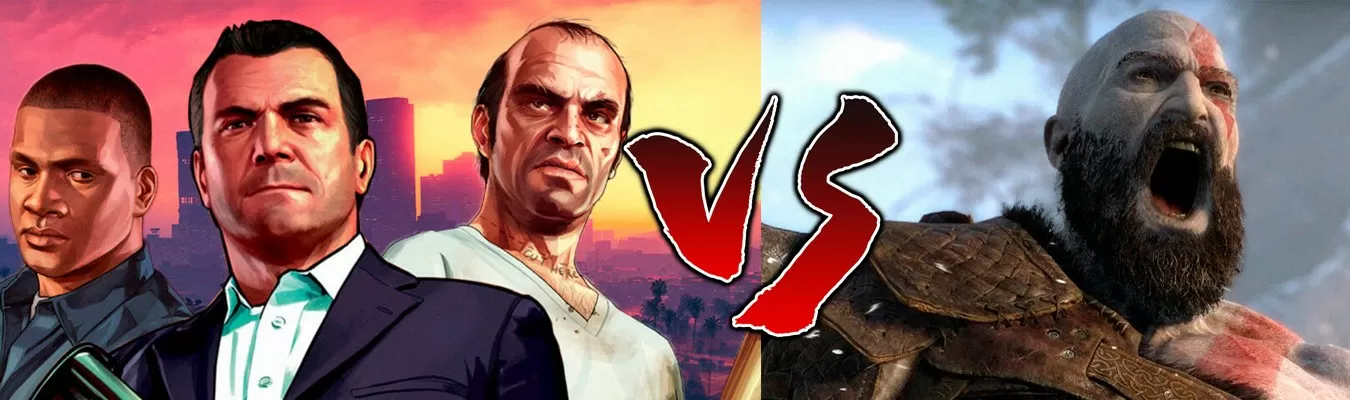 Votação da IGN para o melhor jogo de todos os tempos chega na rodada final com God of War vs. Grand Theft Auto V