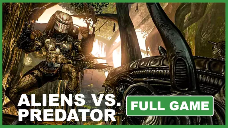 Aliens vs. Predator [campanha do predador] | AvP full Game | Sem comentários [PC 60FPS]