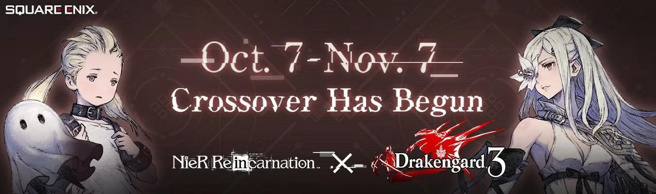 NieR Re[in]carnation irá receber crossover com Drakengard 3
