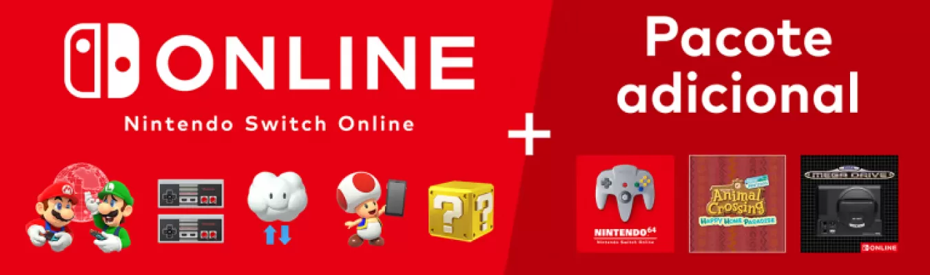 Nintendo Switch Online + Pacote adicional tem informações reveladas