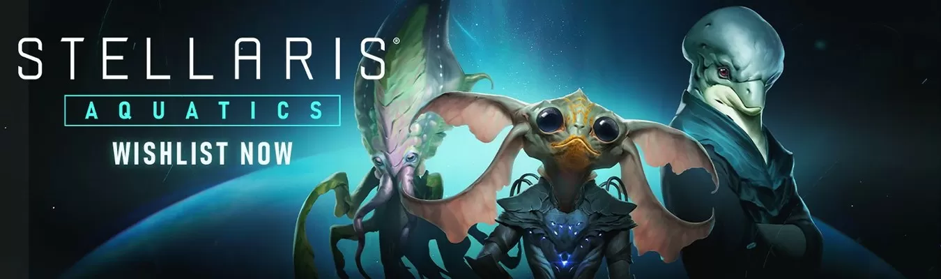 Aquatics Species Pack é anunciado para Stellaris
