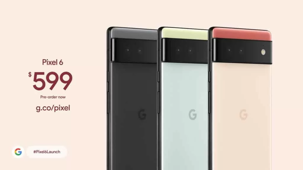 Pixel 6 do Google é apresentado oficialmente
