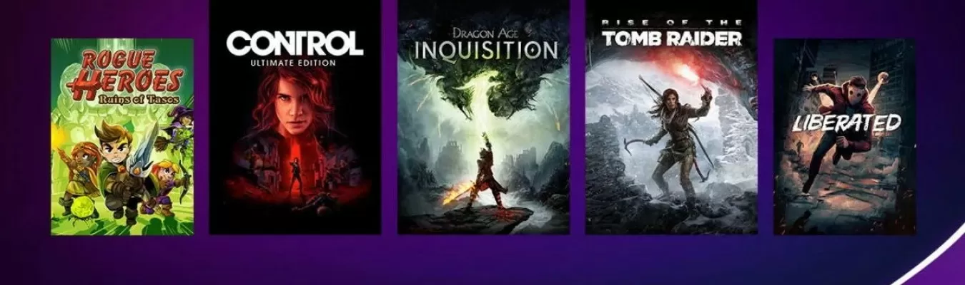 Prime Gaming de Novembro contará com Control Ultimate Edition, Rise of the Tomb Raider, Dragon Age Inquisition e mais