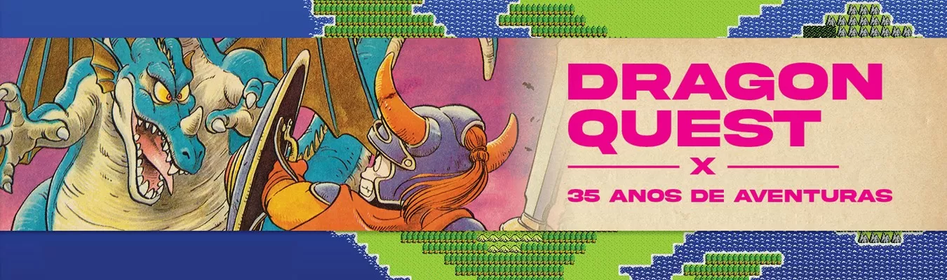 Revista Jogo Véio Nº 12 revisita clássico RPG para comemorar os 35 Anos de Dragon Quest