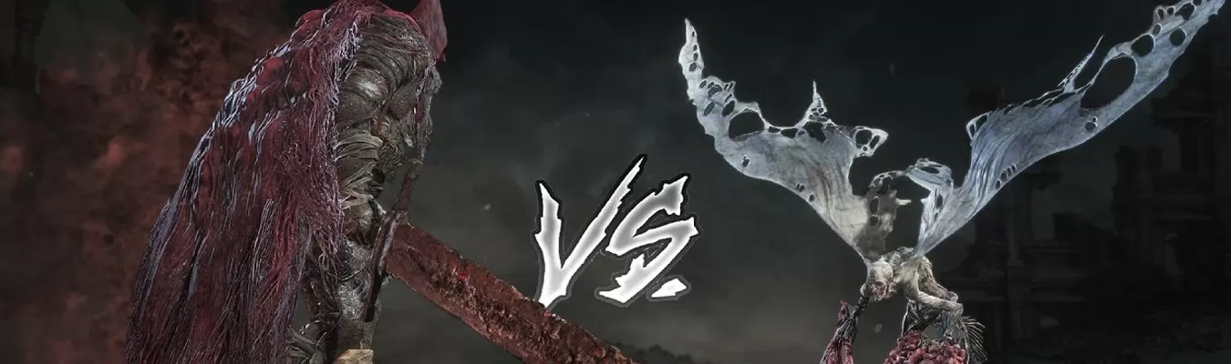 Slave Knight Gael enfrenta Orphan of Kos numa batalha épica de Boss vs Boss em novo vídeo