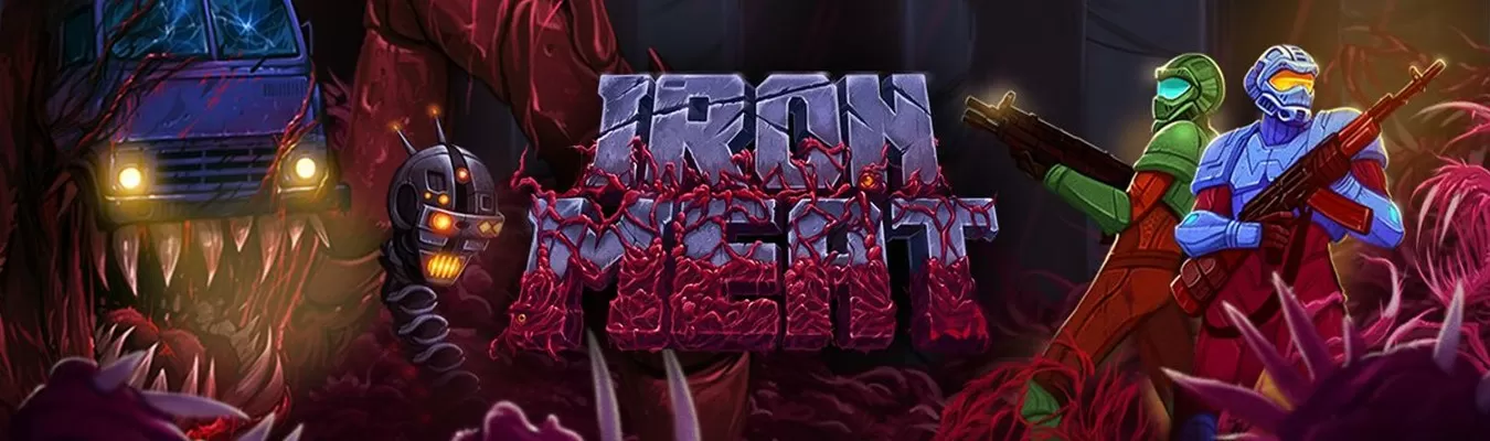 Enfrente o apocalipse metálico ao estilo clássico do NES em Iron Meat