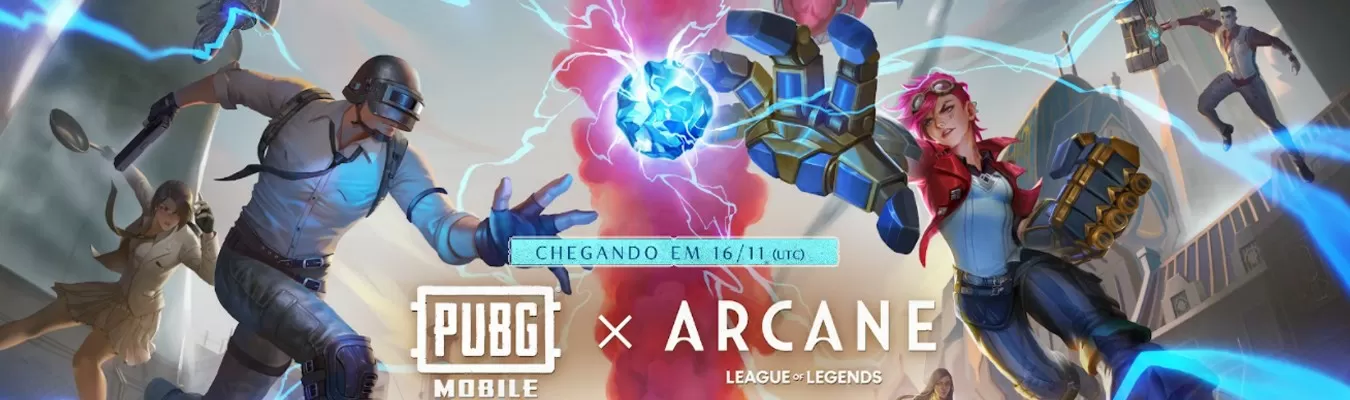 PUBG MOBILE fecha parceria com a série Arcane, de League of Legends