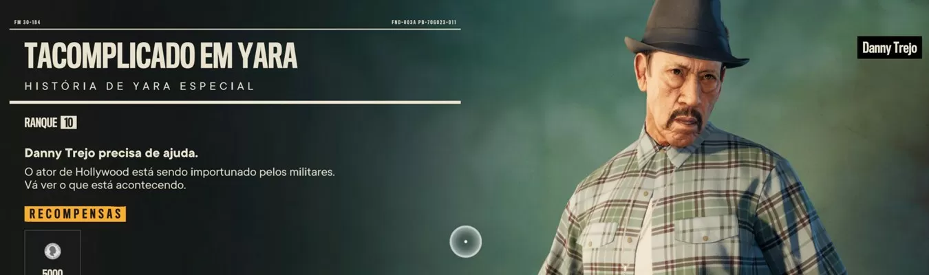 Ubisoft liberou acidentalmente a missão com Danny Trejo em Far Cry 6