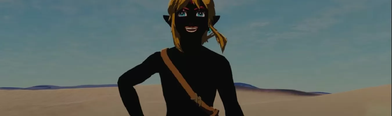 Jogador descobre que Link em Zelda: Breath of the Wild fica totalmente queimado pelo sol