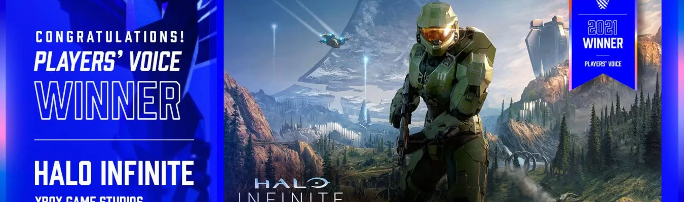 Halo Infinite é o grande vencedor da categoria Players Voice no The Game Awards 2021