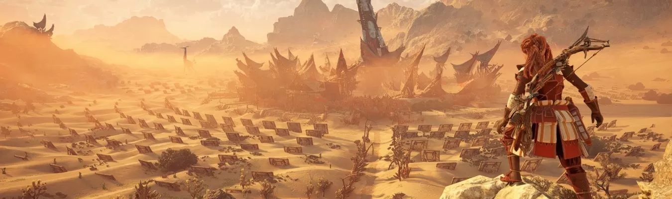 Horizon Forbidden West ganha novas imagens rodando no PS4 e o resultado é impressionante