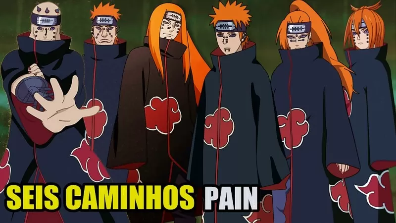 Os Poderes dos Seis Caminho de Pain (Anime:Naruto)