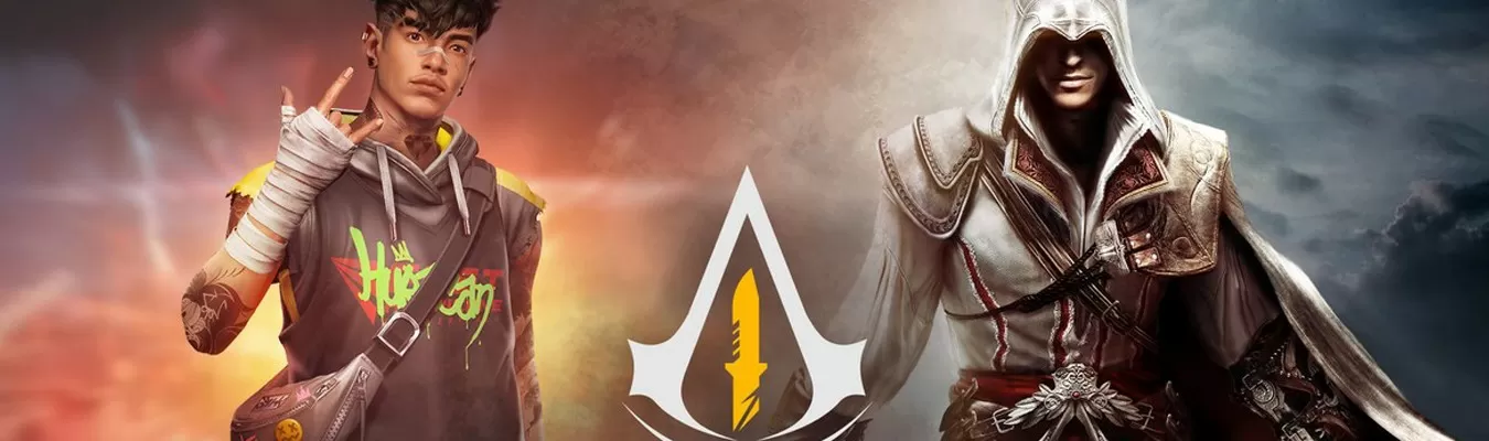 Free Fire anuncia crossover com Assassin’s Creed