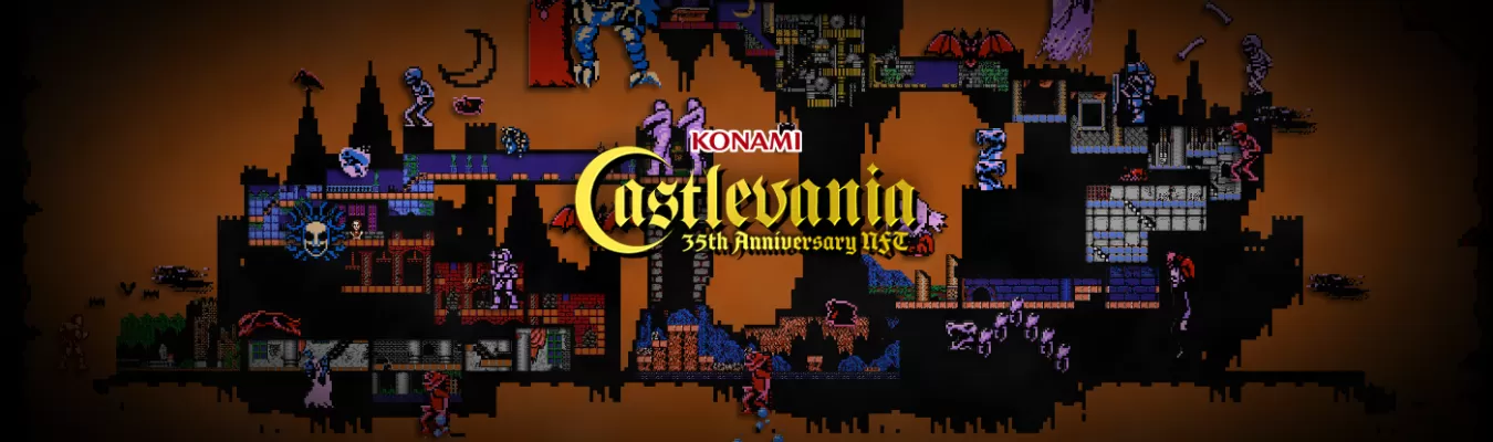 Konami comemora o 35° Aniversário da franquia Castlevania com diversos NFTs e Blockchains
