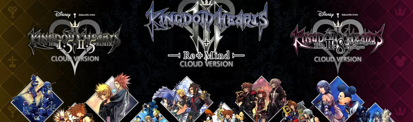 Versão Nuvem da franquia Kingdom Hearts ganha data de lançamento para o Nintendo Switch