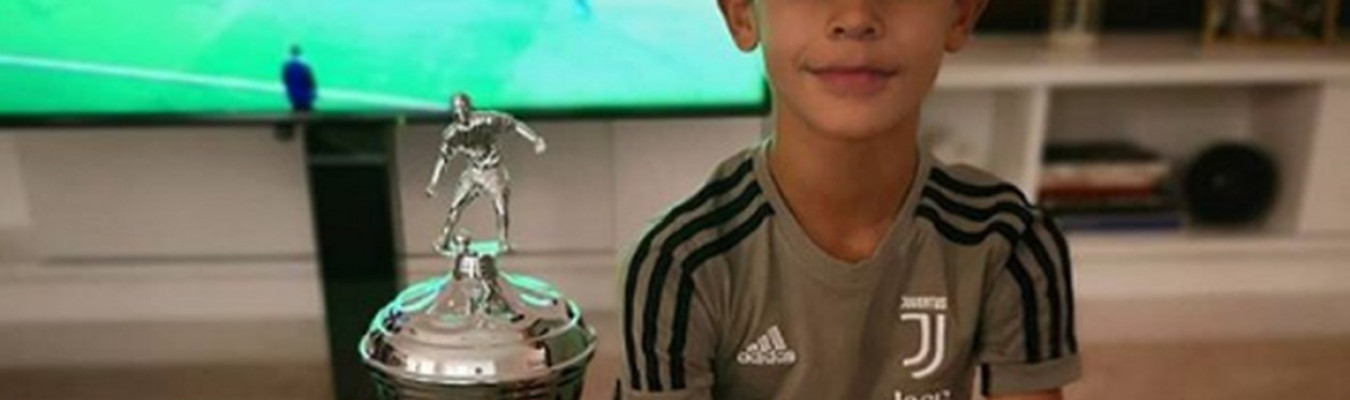 Filho de Cristiano Ronaldo tem Valorant instalado no computador