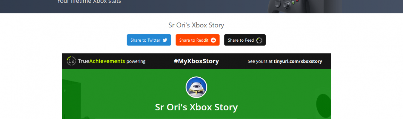 Veja seu histórico de jogatina no Xbox