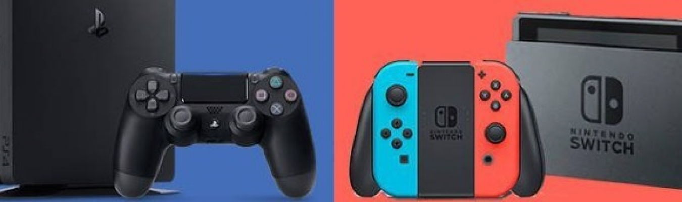 Switch ultrapassa as vendas de PS4 nos Estados Unidos