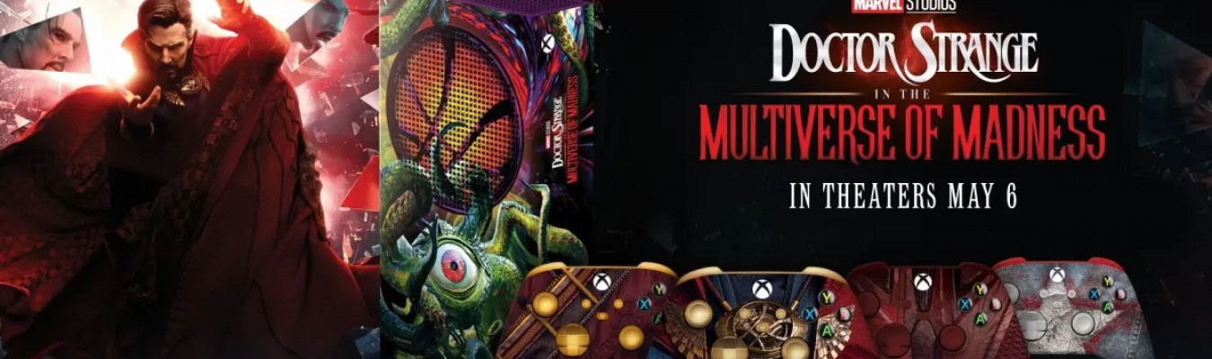 Xbox Series S recebeu uma edição especial e limitada baseada em Doutor Estranho no Multiverso da Loucura