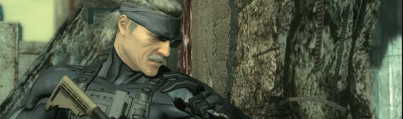 Konami sugere uma versão remasterizada de Metal Gear Solid 4