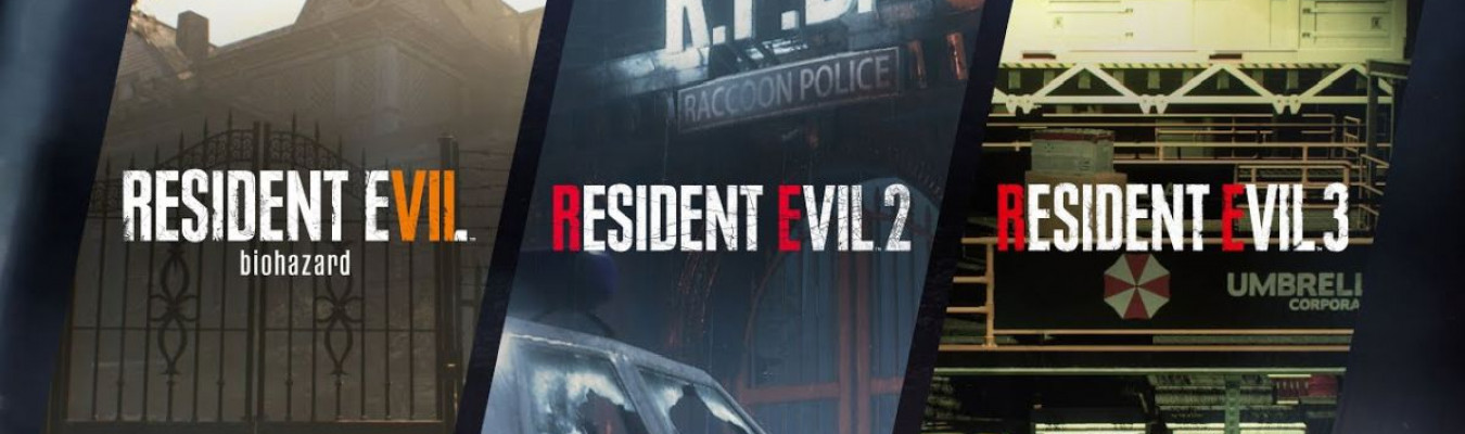 Resident Evil 7,2,3 já estão disponível gratuitamente para a nova geração