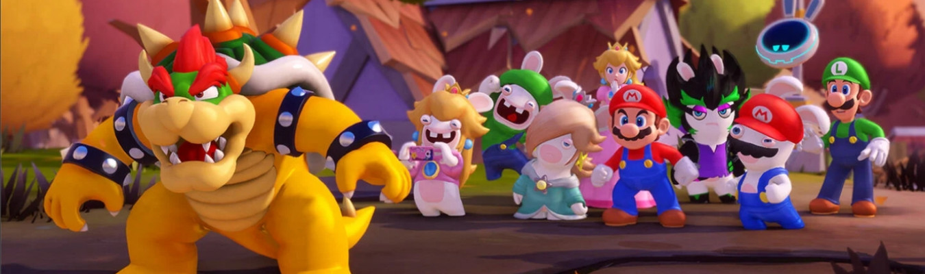 Ubisoft deixa vazar a data de lançamento de Mario + Rabbids Sparks of Hope