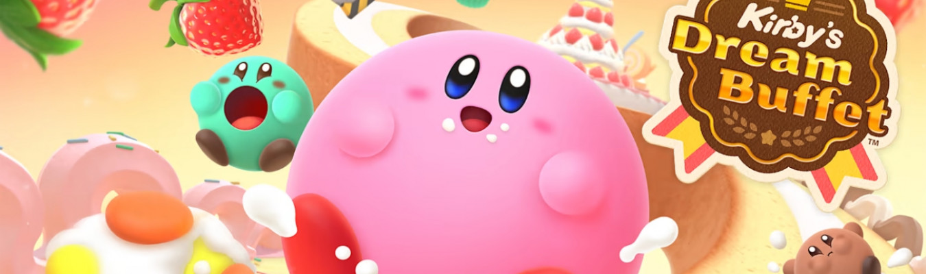 Kirbys Dream Buffet é anunciado para Nintendo Switch