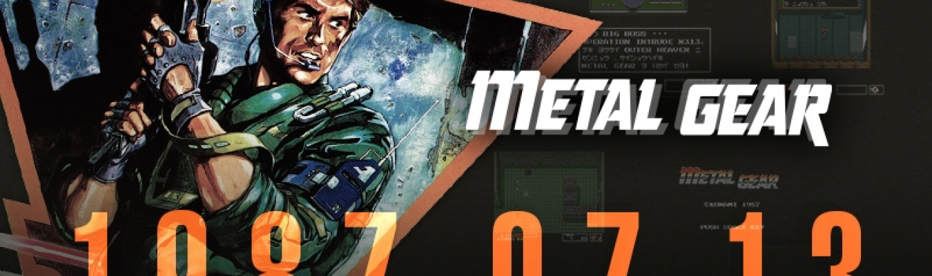 Konami comemora os 35 anos de Metal Gear anunciando o retorno dos jogos nas lojas digitais