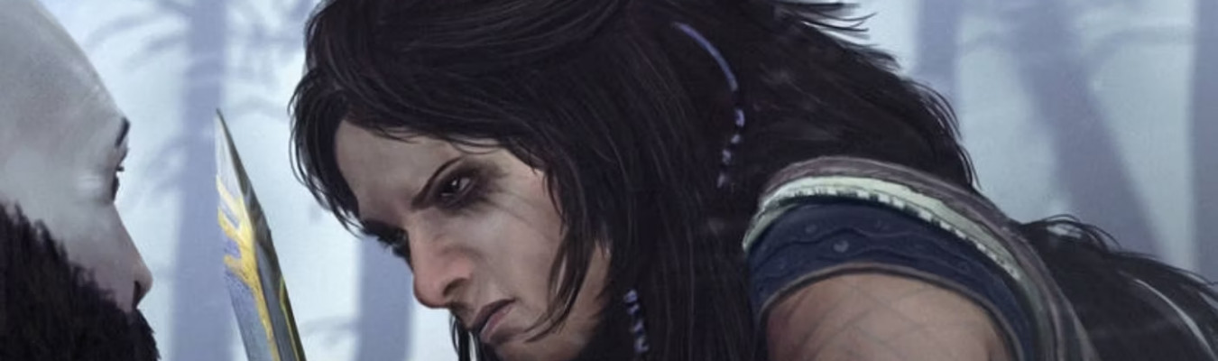 Sony divulga nova arte para God of War: Ragnarok com Kratos e Atreus enfrentando Freya