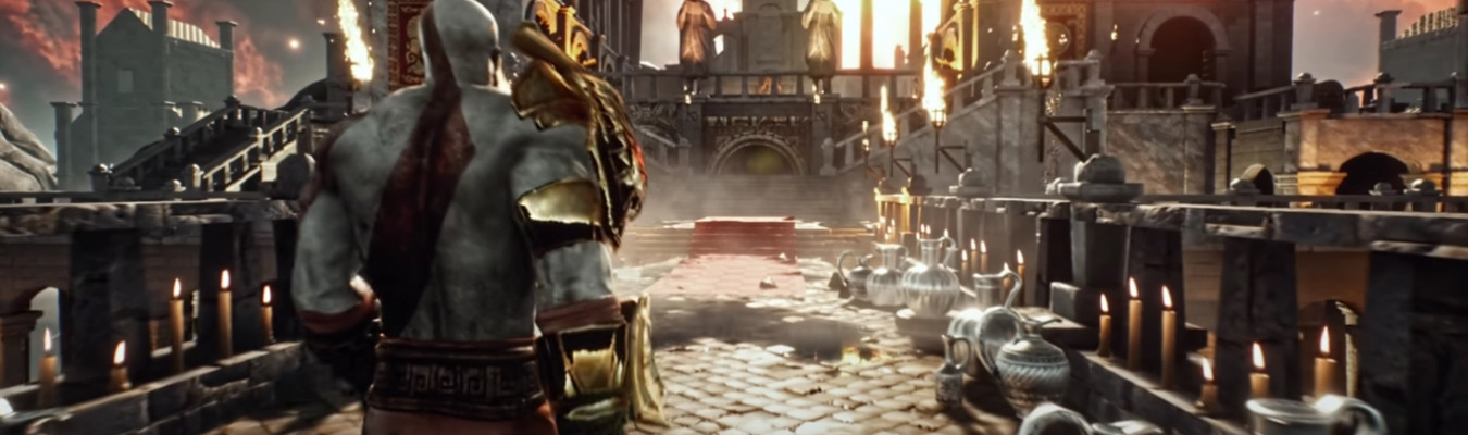 Vídeo imagina como seria o Remake do primeiro God of War na Unreal Engine 5