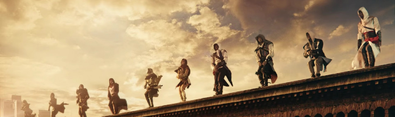 Ubisoft divulgou um incrível trailer live action para comemorar os 15 anos da franquia Assassins Creed
