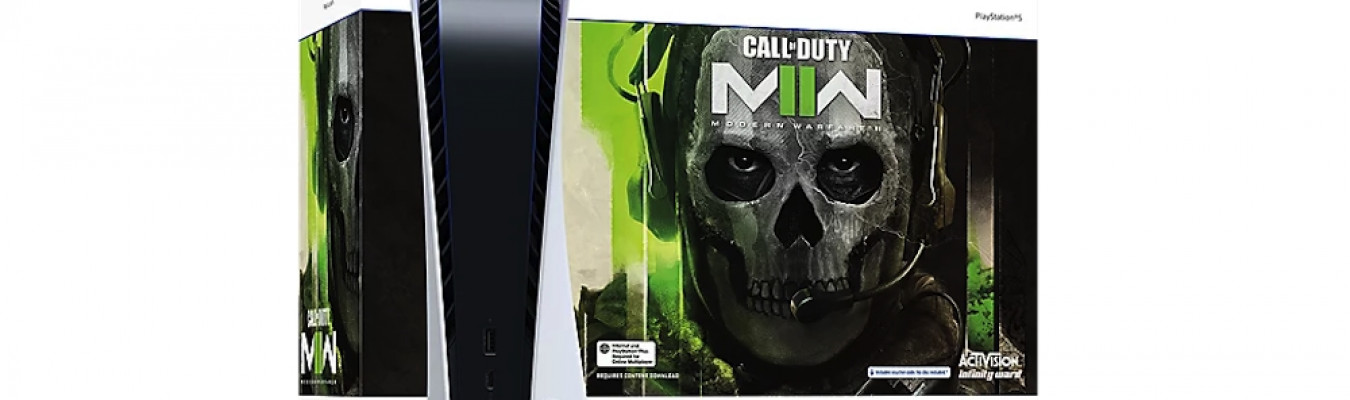 Sony revela seu novo bundle do PS5 com Call of Duty: Modern Warfare II