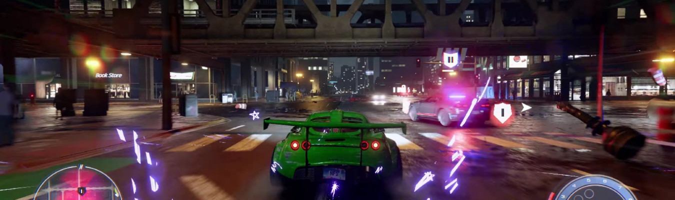 Electronic Arts compartilha novo gameplay para Need for Speed: Unbound destacando a polícia