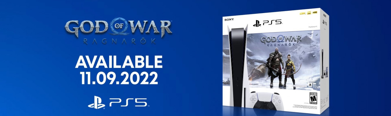 God of War: Ragnarok ganhou novo trailer destacando as funções exclusivas do PS5 e confirma novo bundle com o console