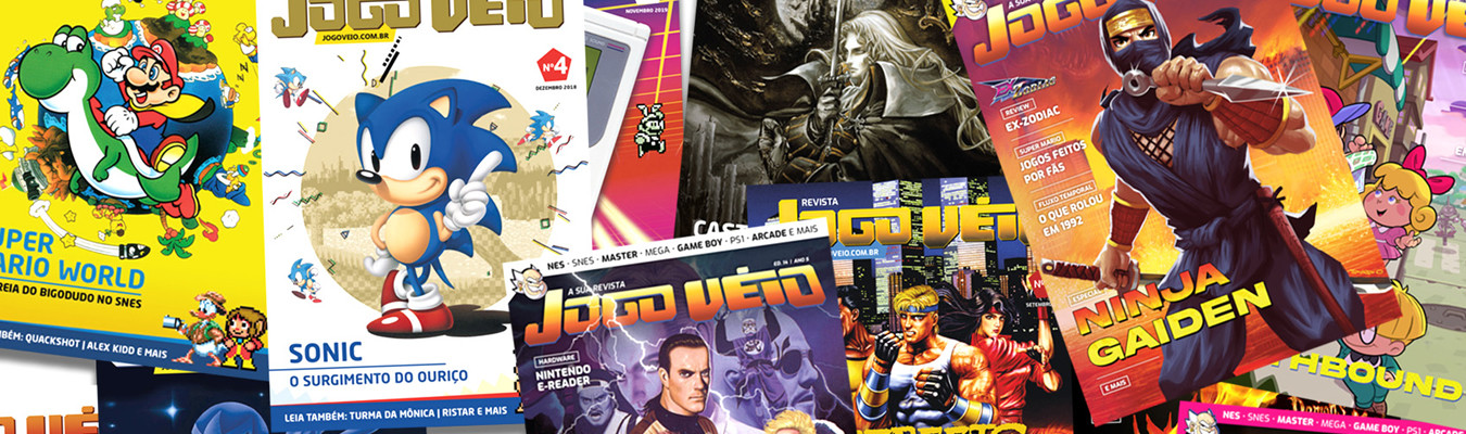 Revista Jogo Véio: Pré-venda de nova edição vem acompanhada de promoção em todo o catálogo