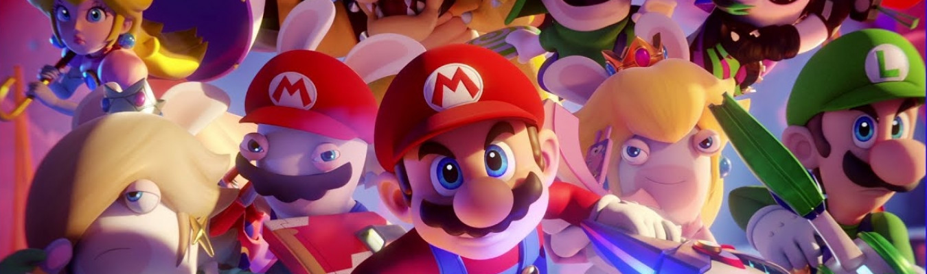 Ubisoft compartilha trailer cinematográfico de lançamento para Mario + Rabbids Sparks of Hope