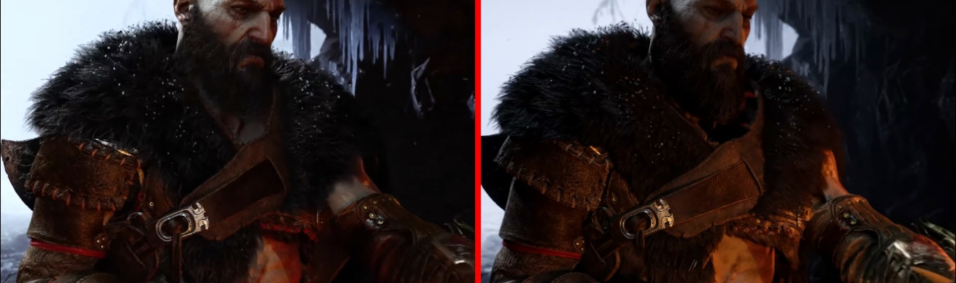 Downgrade ou upgrade? Confira uma comparação do trailer de God of War: Ragnarok com a versão final